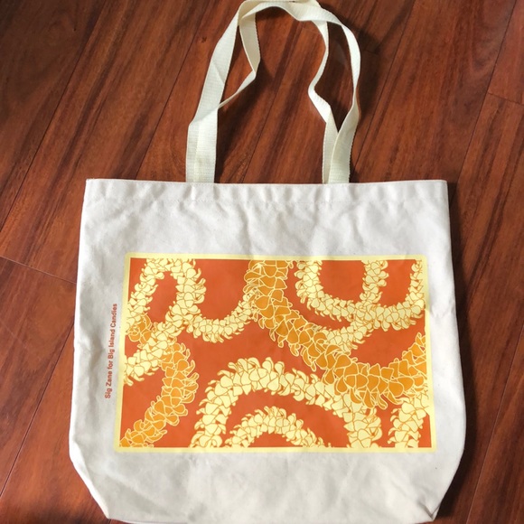 sig zane Handbags - Sig Zane for Big Island Candies canvas tote